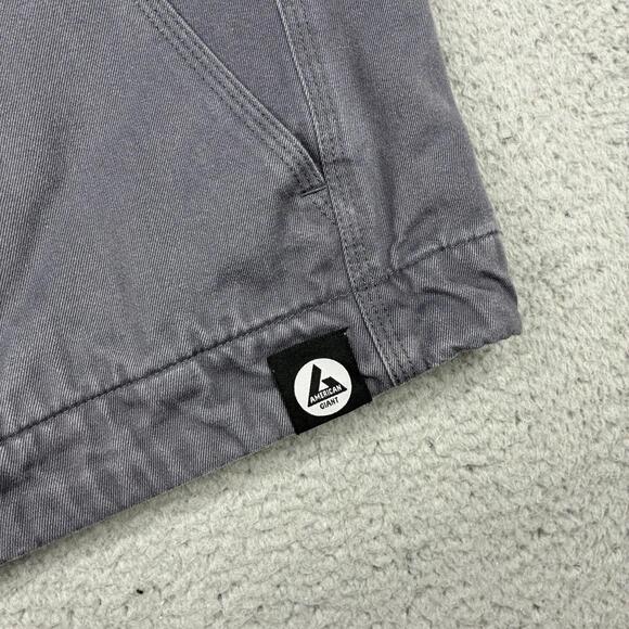 American Giant Vest Men’s Small Gray Full Zip Work Wear Outdoor Quilted USA - Picture 3 of 8